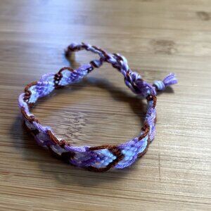 Eleanora Woven Bracelet anklet trendy comfortable tie embroidery thread woven gi